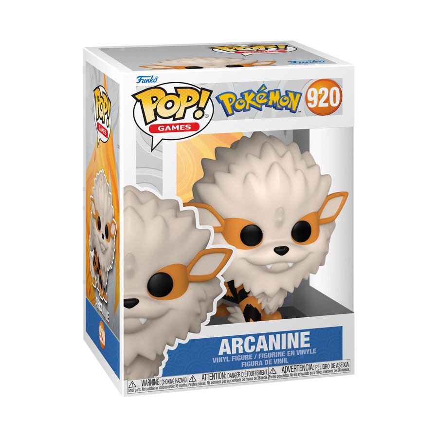 Pokemon - Arcanine Pop Vinyl! 920