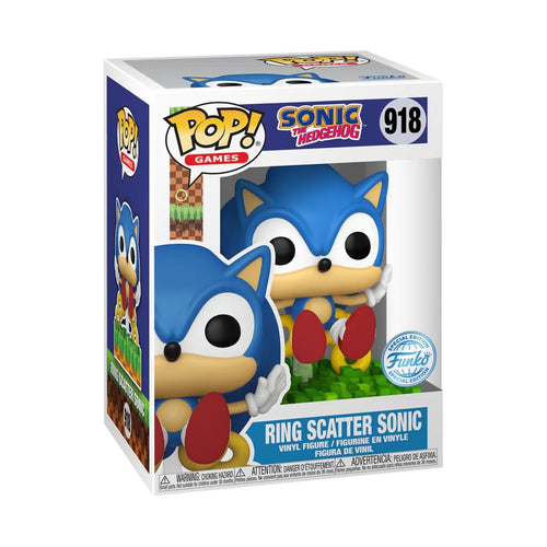 Sonic - Ring Scatter Sonic US Exclusive Pop Vinyl! 918