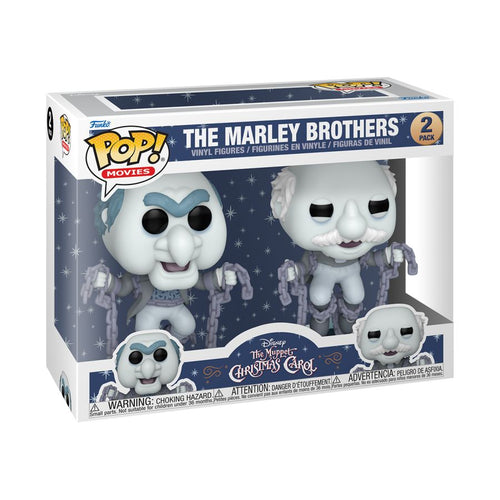 The Muppet's Christmas Carol - Marley Brothers Pop! Vinyl 2-Pack