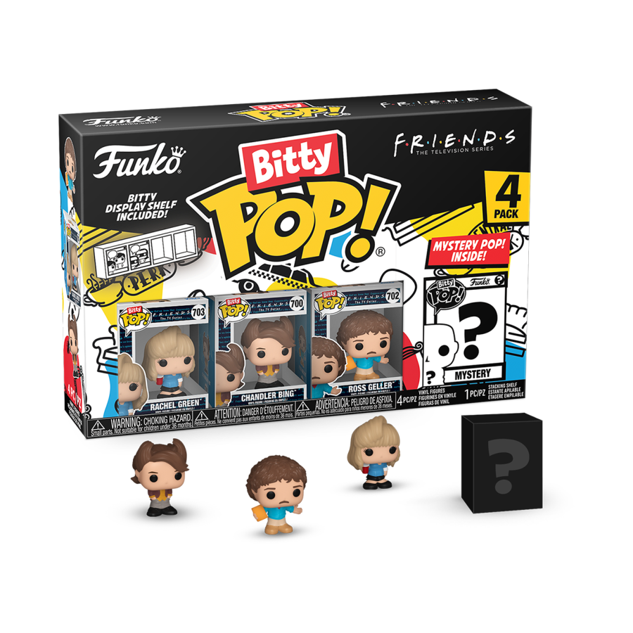 Friends - 80's Rachel Bitty Pop! 4-Pack