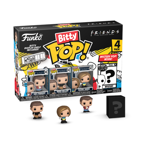 Friends - Joey Bitty Pop! 4-Pack FUNKO