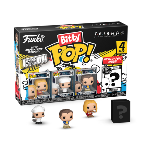 Friends - Phoebe Bitty Pop! 4-Pack FUNKO