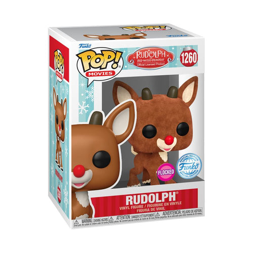 Rudolph - Rudolph RED NOSE REINDEER Flocked Pop Vinyl! 1260