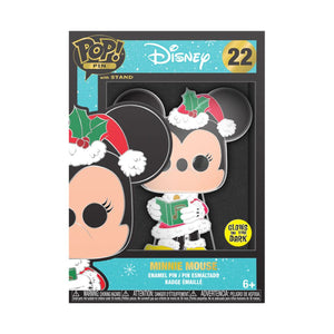 Disney - Minnie Mouse Holiday Glow Enamel Pop! Pin No 22