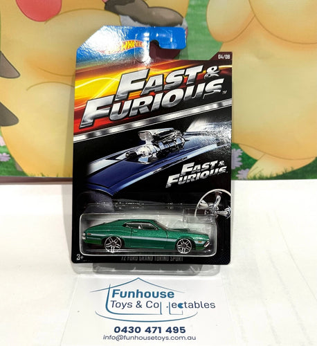 Hot Wheels 2014 Fast and Furious 1972 Ford Gran Torino Sport 04/08