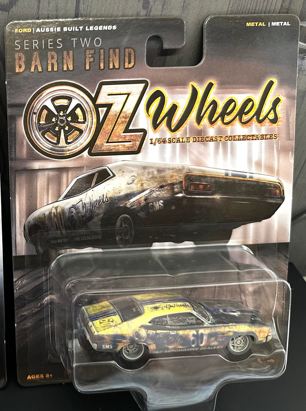 OZ WHEELS - BARN FIND FORD XA COUPE FALCON GT SERIES 2 1:64 Scale