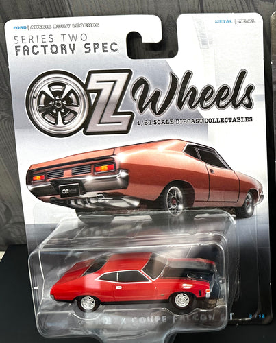 OZ WHEELS - FACTORY SPEC FORD XA COUPE FALCON GT SERIES 2 1:64 Scale