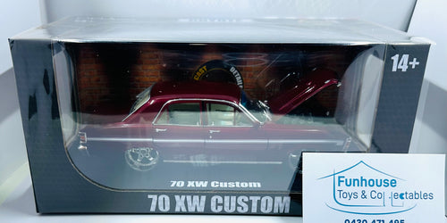 Ford Falcon XW CUSTOM SLAMMED CHERRY DIECAST Opening Parts SCALE 1:24