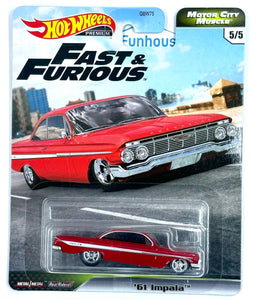 Hot Wheels Premium "Fast & Furious 1:64 1961 Chevy Impala