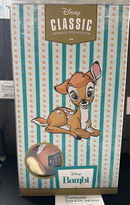 DISNEY BAMBI CLASSIC LARGE PLUSH 70 YEAR LIMITED EDITION