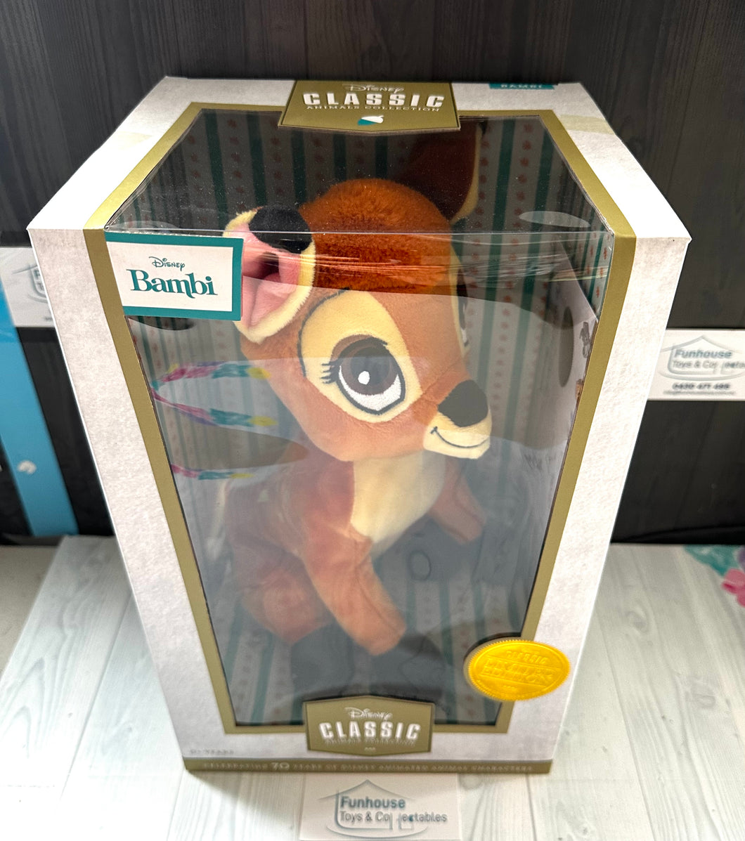 DISNEY BAMBI CLASSIC LARGE PLUSH 70 YEAR LIMITED EDITION