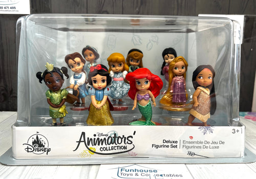 Disney Princess Animators DELUXE Figurine Playset DISNEY STORE PRODUCT