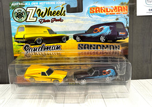 OZ Wheels Series 4th in the SERIES TWIN PACKS 50TH Anniversary Twin set HOLDEN SANDMAN 2 PACK 1:64 Scale