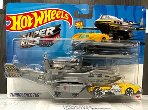 2024 Hot Wheels Super Rigs TURBOLENCE TUG Set