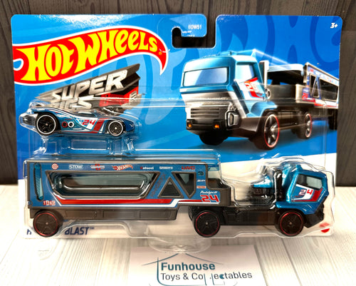 2024 Hot Wheels Super Rigs HIGHWAY BLAST SET