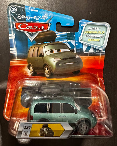 Disney Pixar Cars Chase VAN with Stickers #124 2009 (HAS NO STICKERS)