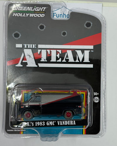 The A-Team Weathered 1983 Vandura Van GREENLIGHT 1:64 Scale Diecast Van