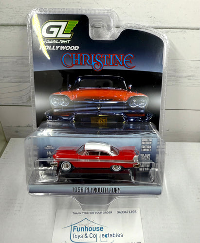 GREENLIGHT Hollywood Series 23 - CHRISTINE - Plymouth Fury Evil Version 1:64