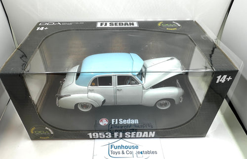 1953 2 Tone Blue FJ Holden Sedan 1:24 Scale Diecast Vehicle DDA402