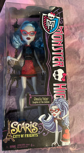 Monster High Scaris City of Frights Ghoulia Yelps Doll 2012 Mattel #Y0394 BOXED