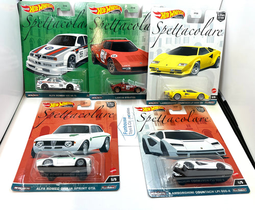 Hot Wheels Car Culture 2023 Spettacolare Complete Set of 5 **