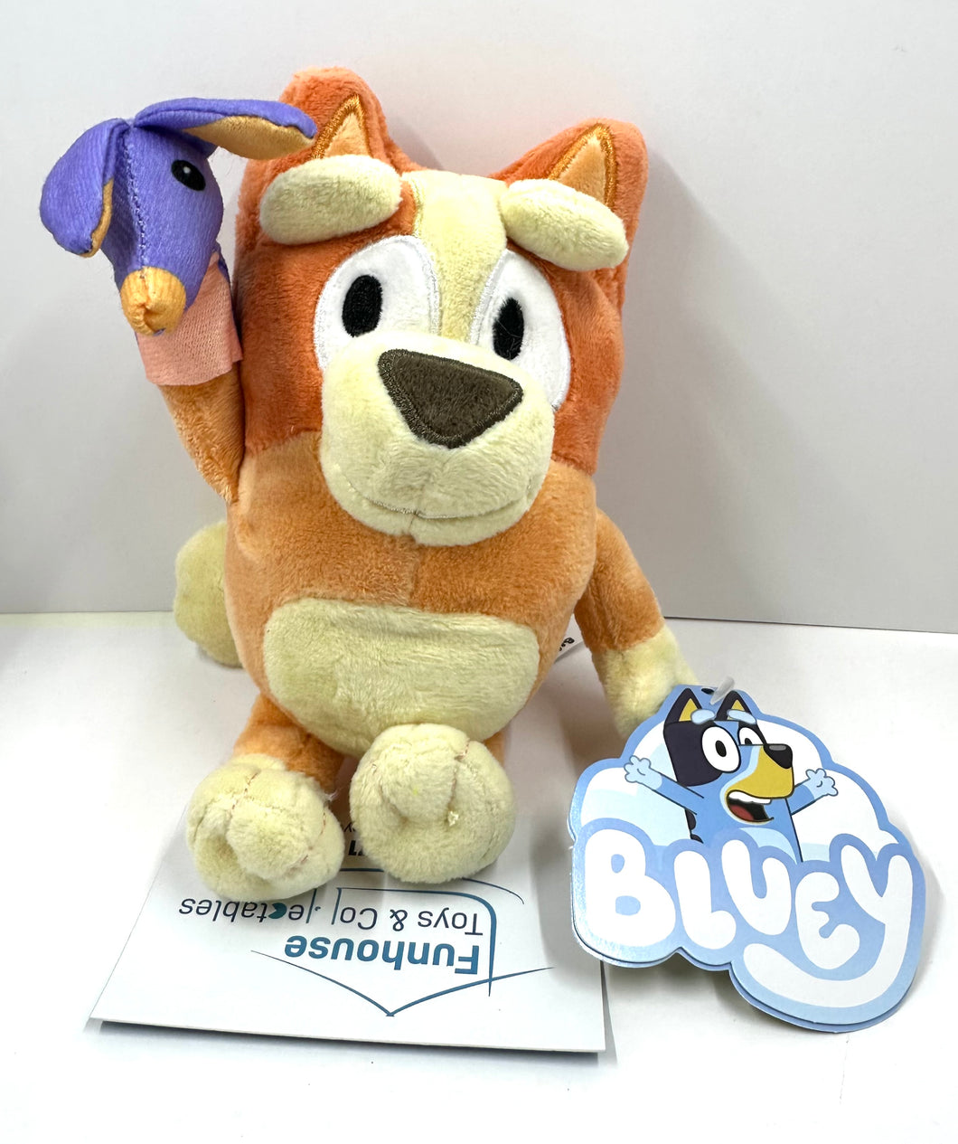 Bluey and Friends Mini Bingo and Bob Bilby Plush Toy By Moose Toys