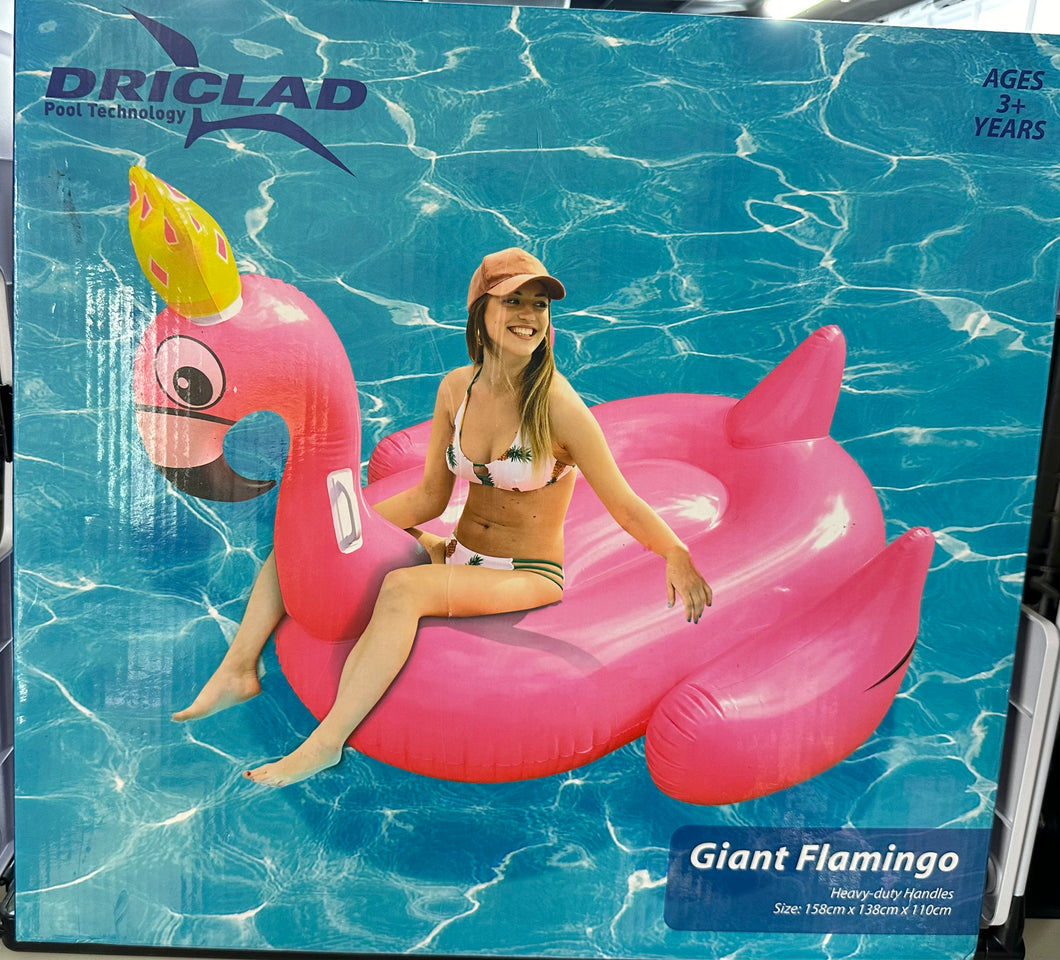 GIANT FLAMINGO DRICLAD POOL TOY