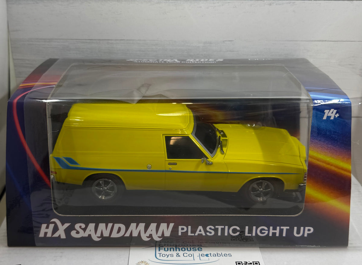 1:24 DDA ~ Stripe HX Sandman Holden Panel Van ~ Spectra Rides Light Up ...
