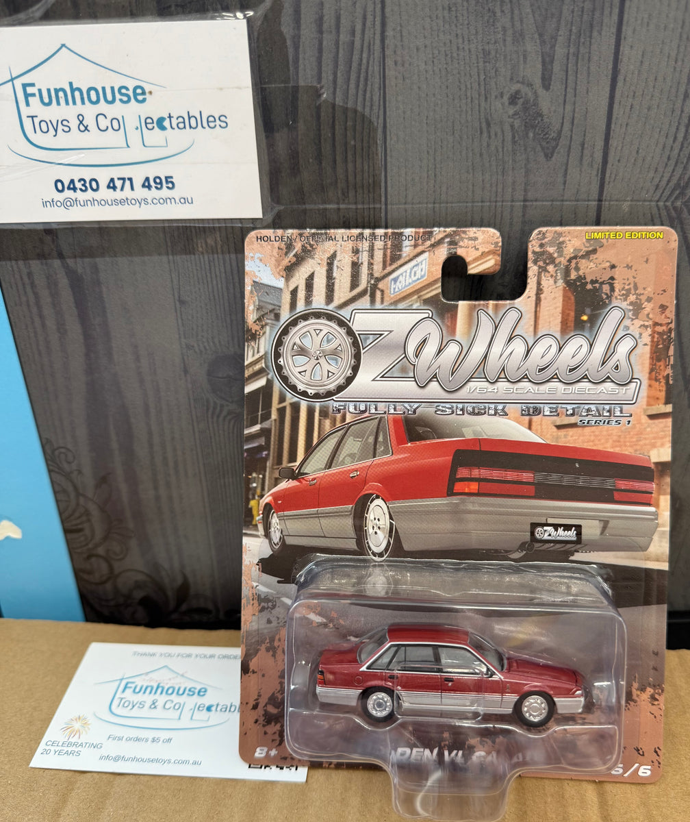 OZ WHEELS - 1:64 FULLY SICK DETAIL ~ HOLDEN VL CALAIS 6/6 SERIES 1 ...