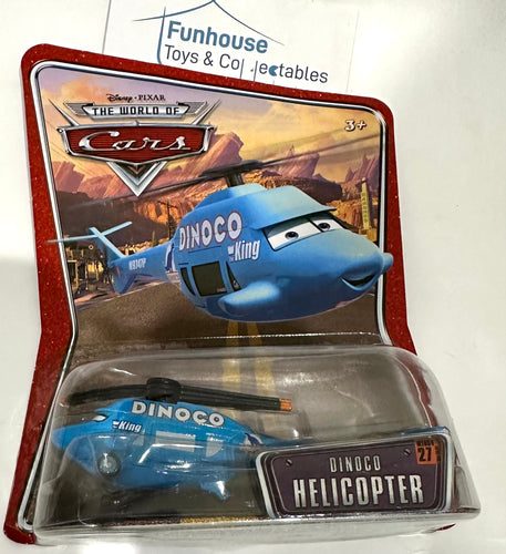 Disney Pixar Cars World of Cars DINOCO HELICOPTER No: 27