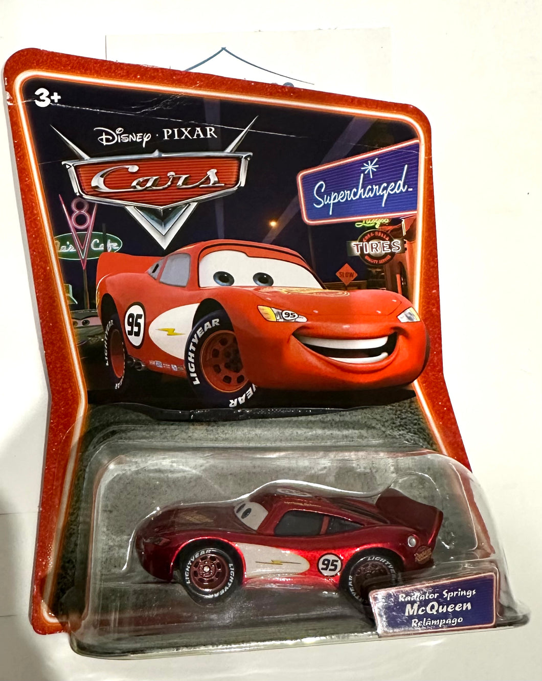 DISNEY PIXAR CARS SUPERCHARGED TIRES RADIAROR SPRINGS MCQUEEN L6264