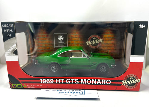 Holden HT 1969 GTS 350 Monaro - Green 1:32 Scale DDA Collectable