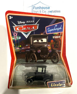 DISNEY PIXAR CARS SUPERCHARGED TIRES LIZZIE H6411 from 2005
