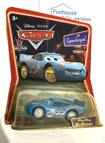DISNEY PIXAR CARS SUPERCHARGED TIRES BLING BLING McQUEEN L6285 from 2005