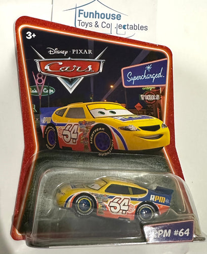 DISNEY PIXAR CARS SUPERCHARGED TIRES  RPM #64 L6276 from 2005