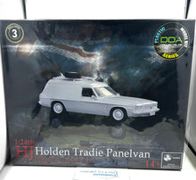 HJ Holden Tradie Panel Van Plastic Model kit 1:24 scale