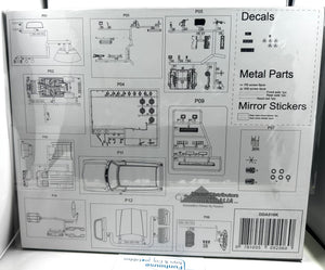 HJ Holden Tradie Panel Van Plastic Model kit 1:24 scale