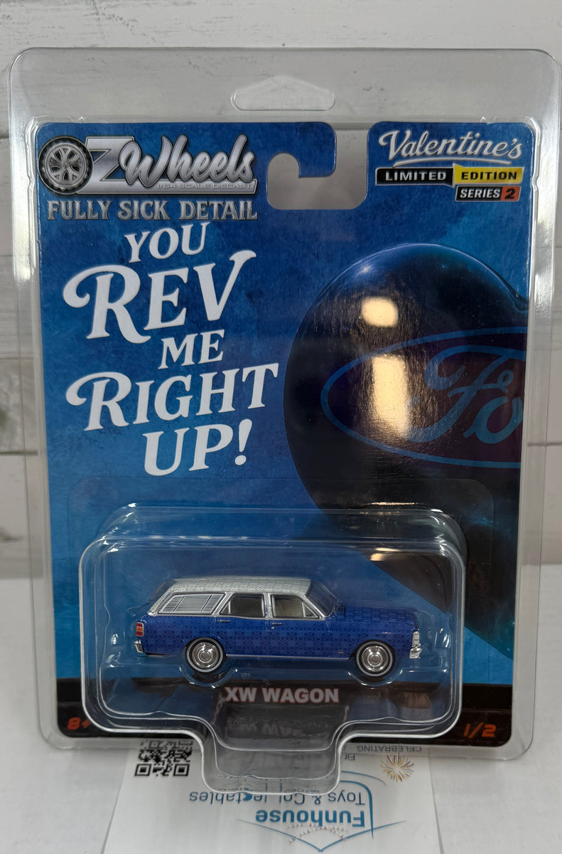 Oz Wheels Valentine Ford 1969 XW Wagon 1:64 scale – Funhouse Toys ...