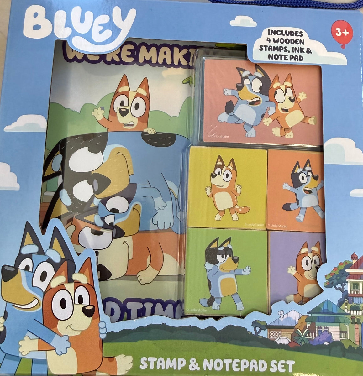 Toy Notepad Bluey - Licensed Stamp & Notepad Set – Funhouse Toys & Collectables