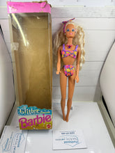 *MATTEL BARBIE ~1992 GLITTER BEACH BARBIE BOXED #3602
