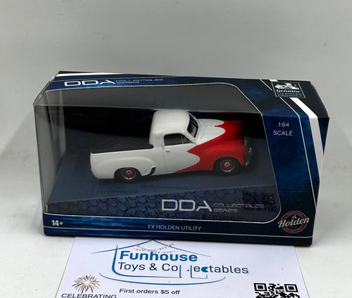 DDA FX Holden Ute in Cream with Red Front end 1:64