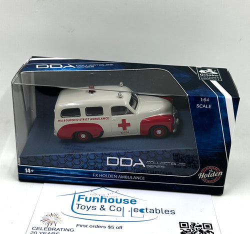 DDA FX Holden Ambulance ~ Melbourne Distric vehicle 1:64 SCALE Model Car