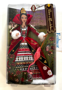 Mattel Barbie Collector Alice in Wonderland Doll The Queen of Hearts 2007 MINT