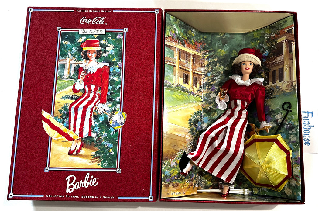 Mattel Coca Cola Fashion Classic After The Walk Barbie 1997 NRFB