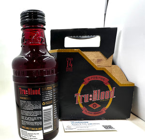 Tru Blood O Positive FULL BOTTLE NEW NEVER OPENED MOVIE PROP MERCH