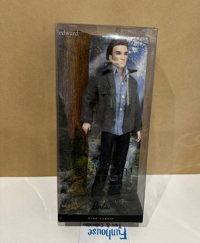 Twilight Edward Cullen doll Barbie Collector Pink Label NRFB 2009