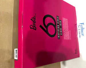 Barbie Signature 60th Anniversary Doll 2018 Blonde Black & White DIAMOND