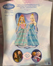 * Mattel ~ Disney Frozen Anna and Elsa Royal Sisters 12" Barbie Doll Twin set 2013