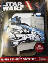 LICENSED DISNEY - Star Wars Stormtrooper QUEEN Quilt Cover Set