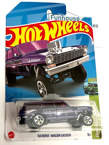 Hot wheels 64 Nova Wagon Gasser 2/5 - SUPERNOVA HW GASSERS 2022